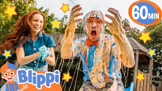 blippi and emily calandrellis slime time adventure blippi blippi wonders educational videos