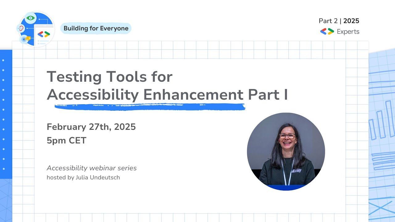 Testing Tools for Accessibility Enhancement Part I - YouTube