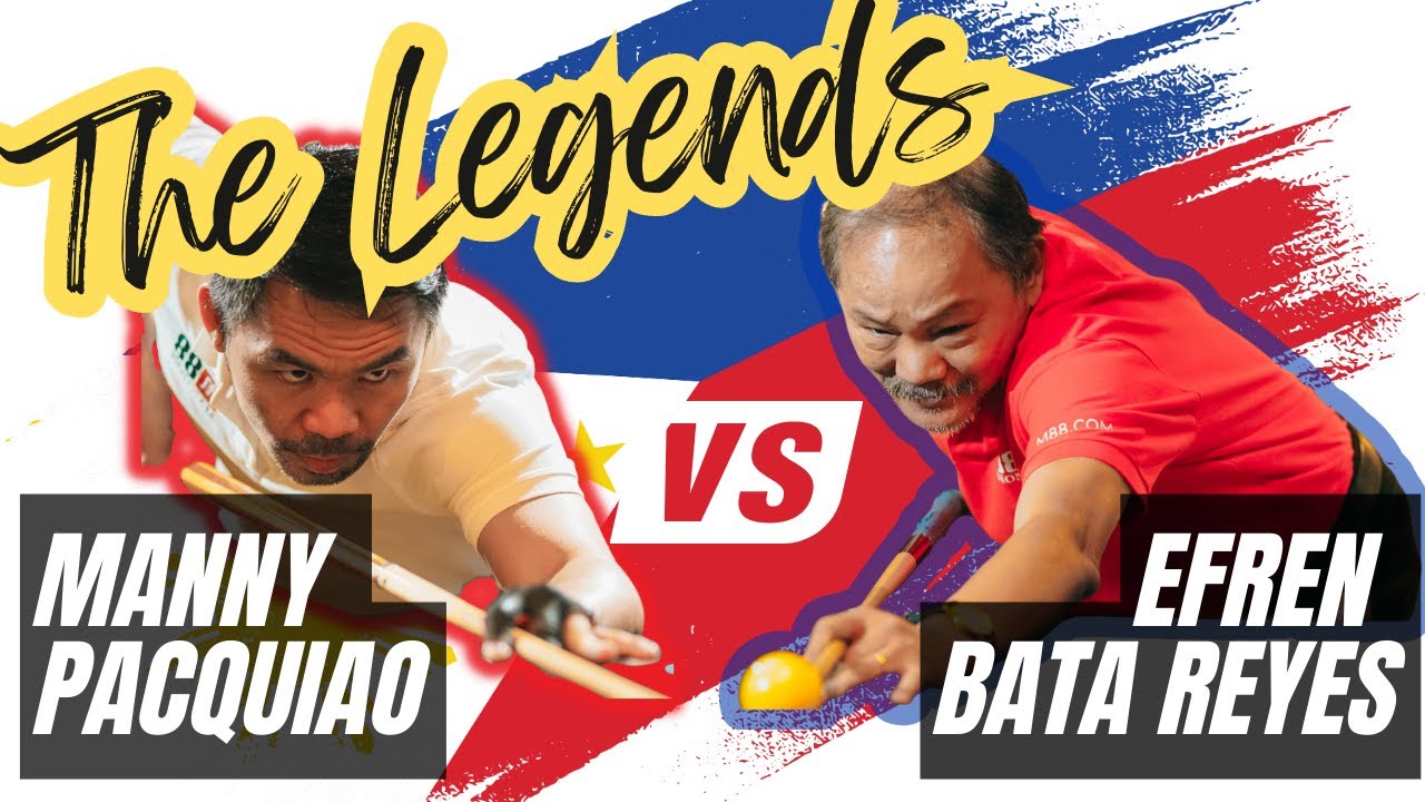 Efren Bata Reyes vs Manny Pacquiao  - Legends Game 2023