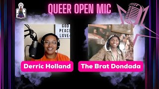 Queer Open Mic features The Brat Dondada