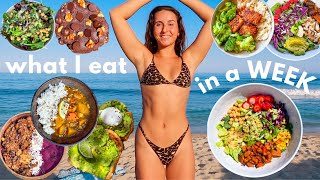 What I REALLY Eat In A Week (easy, healthy & realistic... & surfing in Cabo!!)