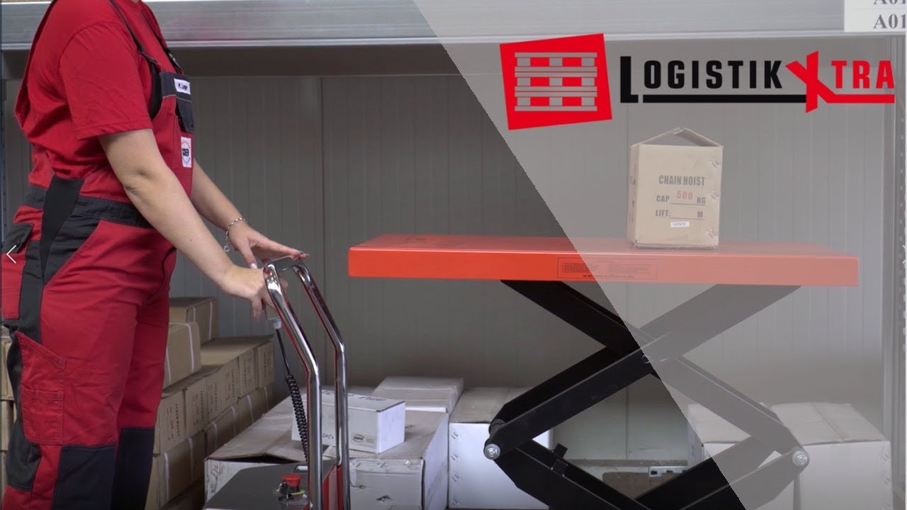 Mobiler Hubtisch SHWE Premium - Logistik Xtra