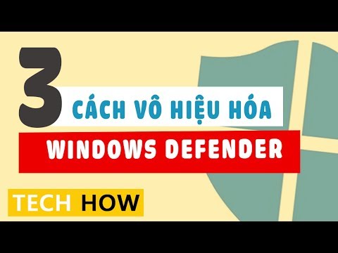 Hướng dẫn tắt Windows Defender trên Win 10 | MÊ THỦ THUẬT