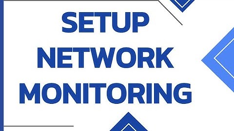 Setup Network Monitoring in UVexplorer