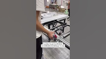 Máy cưa bàn trượt MD5C. Hệ thống ray trượt như các dòng máy lớn➡️ Cắt thẳng ➡️ Cắt chéo ➡️Cắt vát 45