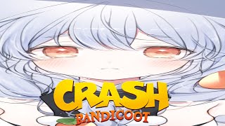 ALL DEATHS in Usada Pekora's First Crash Bandicoot Stream