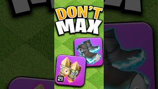 STOP UPGRADING These Hero Equipment in Clash of Clans…