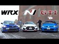 2019 Veloster N vs Golf GTI vs Subaru WRX // The $30K Question