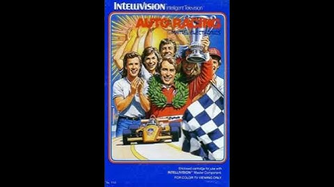 Intellivision LIVE Game Box Art | Auto Racing #intellivision #atari #retrogaming #autoracing