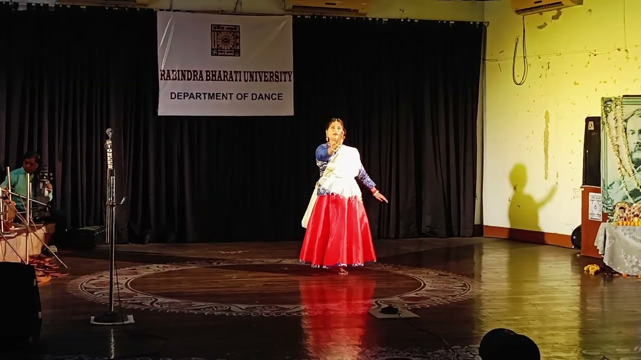 M.A Final Year Stage Demonstration 2025 / Rabindra Bharati University/  Piya Sutar/ Kathak/Dhamar /