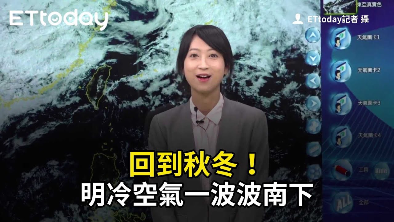 冷回秋冬！明冷空氣一波波南下