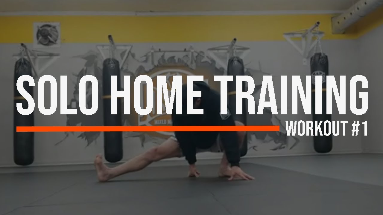 MMA Striking Workout #1 - Beginner (Boxing/Muay Thai) - Train at home!