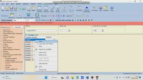 Pembahasan Soal 1 Modul Quality Control Menggunakan POM QM