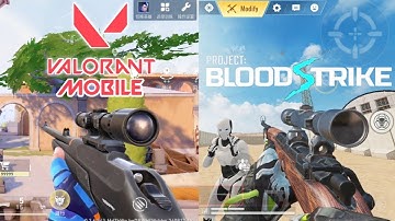 Valorant Mobile vs Blood Strike Comparison