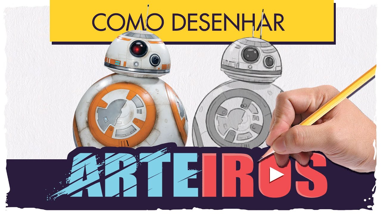 como desenhar o bb8 bb 8 do star wars passo a passo 31 youtube