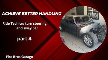 Achieving better stability with Ridetech Tru Turn System and Swaybar. Part 4 drivetrain series.