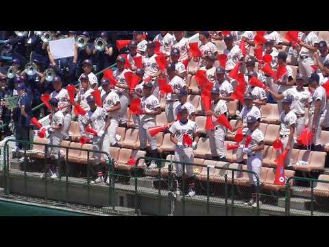 高校野球 応援団 遊学館 6回裏応援 第100回全国高校野球選手権記念石川大会