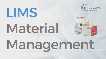 Using Lockbox LIMS for Inventory and Material Management