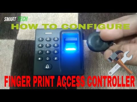 biometric access control system configure