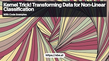 Kernel Trick for Non-Linear Classification: Transforming Data with Kernel Functions