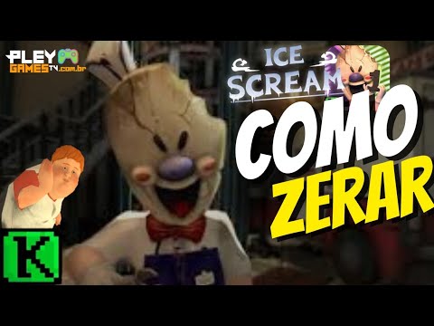 Ice Scream 1: Zerando Tutorial Passo a Passo - Gameplay sorveteiro do mal parte 1