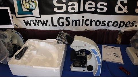 Unboxing a new microscope