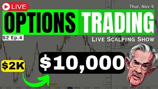 ? LIVE Trading Options Scalping S&P500