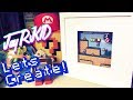 Lets create super mario world 3d shadow box game art frame