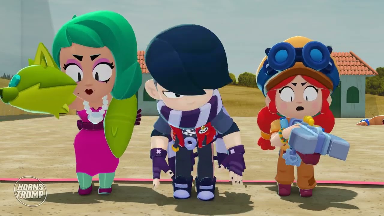 HUGGY WUGGY VS SQUID GAME VS BRAWL STARS ANIMATION!