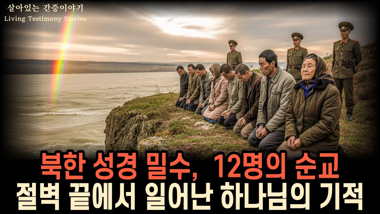 성경 밀수하다 걸린 12명의 순교, 절벽 끝에서 행하신 하나님의 기적