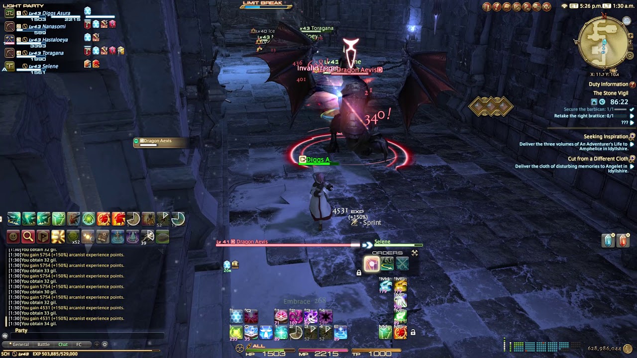 FFXIV Stone Vigil - Squadron speedrun 