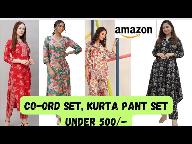 Amazon.com: ladyline Chiffon Georgette Handwork Womens Gown Anarkali Kurti  Kurta Indian Dress (Size-42/ Gray) : Clothing, Shoes & Jewelry