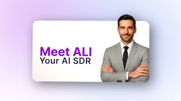 The #growth Engine Behind Modern #b2bsales Teams - meet Ali, the #ai  #SDR