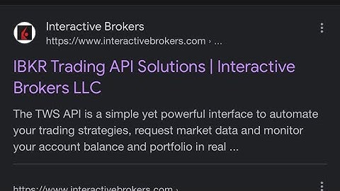 Setting up Interactive Brokers Java API