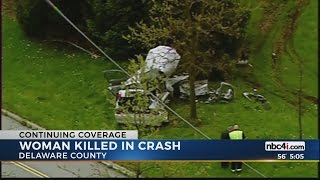 1 person killed in multi-vehicle crash on US 23 in Delaware County