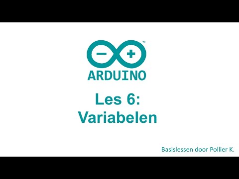 Arduino Les 6: Variabelen