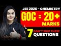 GOC Class 11 | 7 Sure Shot Questions for JEE 2026 | Score 20+ Marks Guaranteed | Shilpi mam