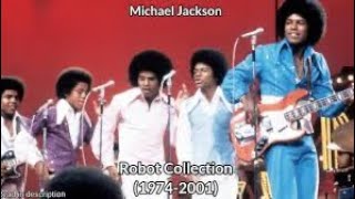 Michael Jackson evolution of robot dance 1974-2001