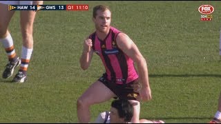 AFL 2017: Round 16 - Hawthorn highlights vs. GWS