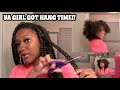 Taking out Month Old Box Braids! | Length Check! | MY HAIR HAS GROWN SO MUCH!!