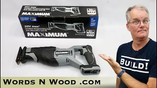 First Look: Canadian Tire Maximum 20v Reciprocating Saw