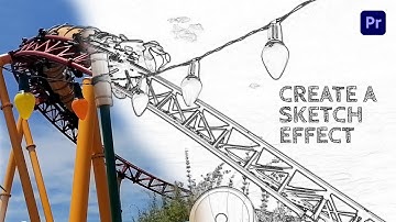 Create a SKETCH EFFECT in Premiere Pro