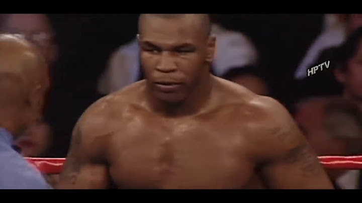 When Mike Tyson Loses Control