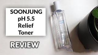 ETUDE HOUSE SoonJung pH 5.5 Relief Toner Review