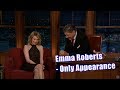 Emma Roberts - Easily Amused With Adorable Laugh - Only Appearance