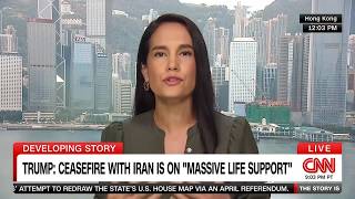 Trump says ceasefire with Iran on "massive life support" as hopes for peace fade