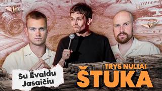 Evaldas Jasaitis x Hiparikai | TRYS NULIAI ŠTUKA