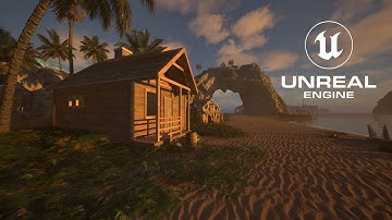 Unreal engine 5.6 Render [ Island Beach ].  #unrealengine #unrealengine5 #render 