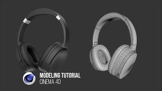 3D Modeling of Headphones in Cinema 4d - Part 4
