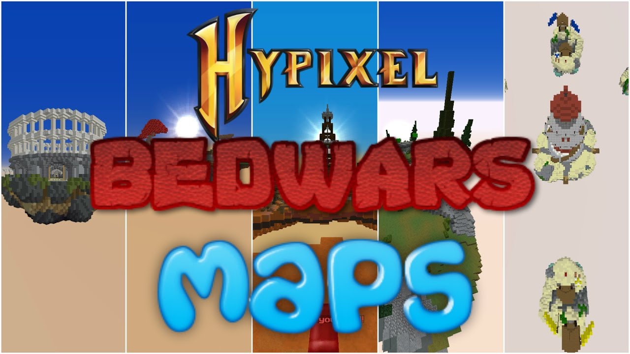 bedwars hypixel map download